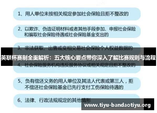 英联杯赛制全面解析：五大核心要点带你深入了解比赛规则与流程